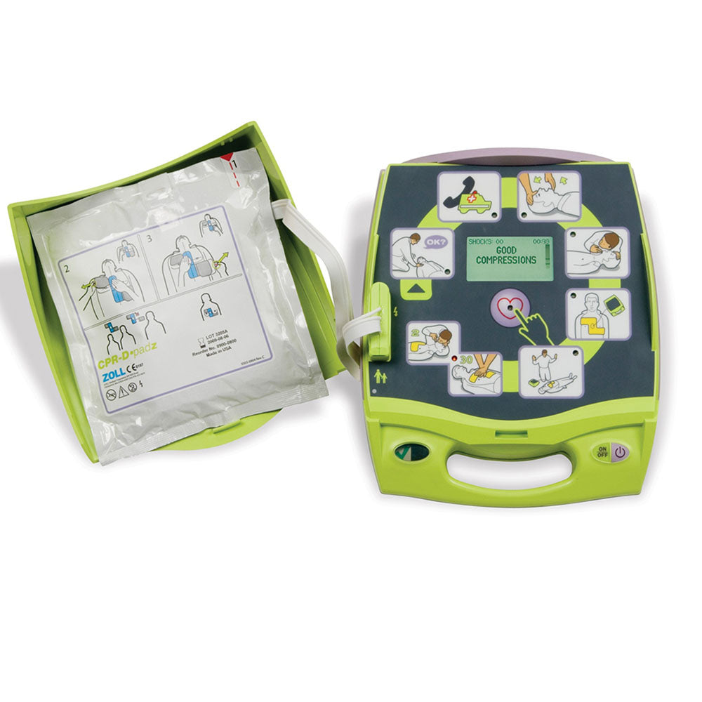 Hjärtstartare Zoll AED Plus - helautomatisk - ReturDesign